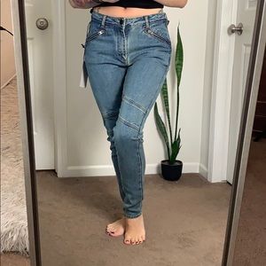 Nasty Gal motto jeans